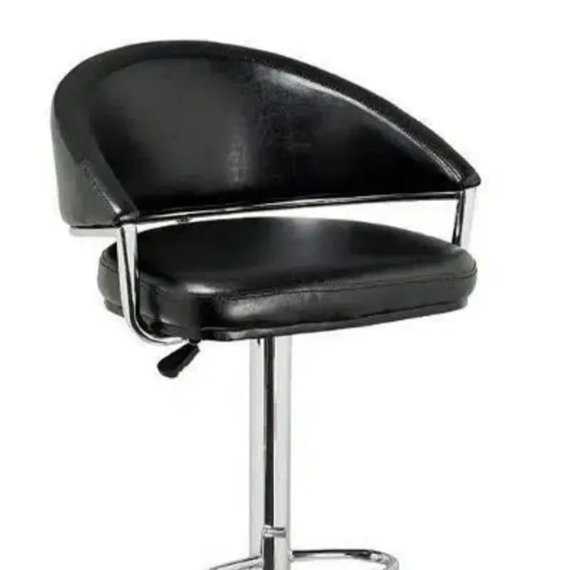 Black Poshish Stool | Bar Stool For Sale | Imported Bar Stool